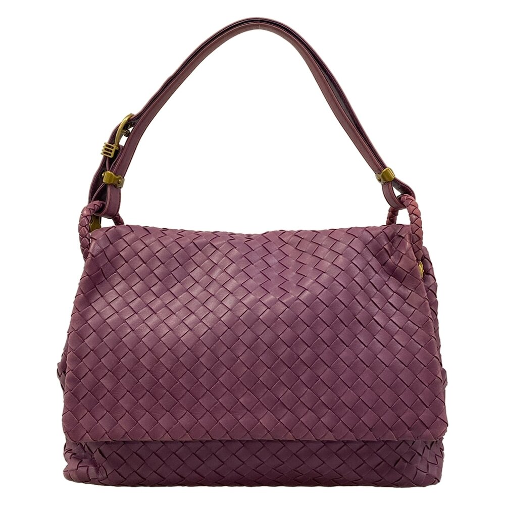 Bottega Veneta Intrecciato Shoulder Bag 162117